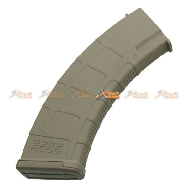 180rd AKM Mid-Cap Magazine for AK Series Airsoft AEG (DE, 5pcs Set) - Image 5