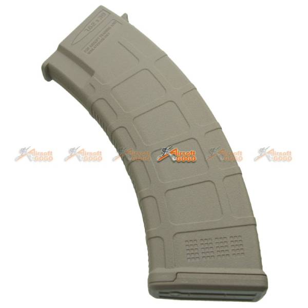 180rd AKM Mid-Cap Magazine for AK Series Airsoft AEG (DE, 5pcs Set) - Image 2