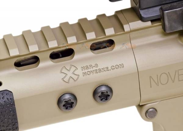 EMG Noveske Licensed NSR 9'' Rail M-LOK Gen3 N4 Receiver Kit for Marui TM M4 MWS GBB (CERAKOTE DE) - Image 7