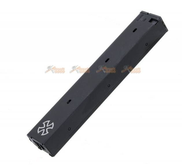 EMG Spare Magazine for Noveske Space Invader Airsoft AEGs (Model: 210rd Hi-Cap / Noveske Logo) -Black