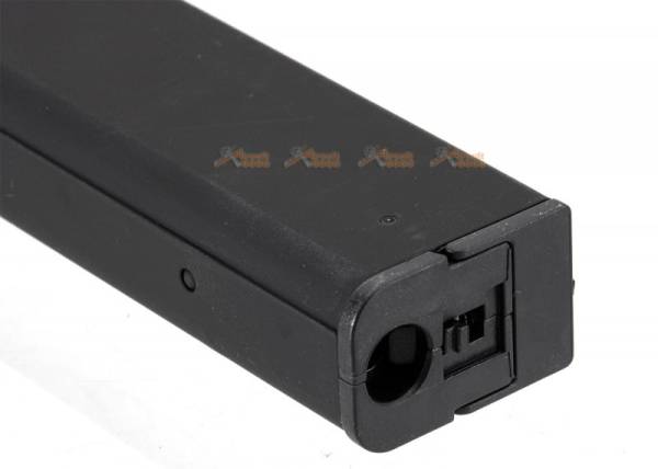 EMG Spare Magazine for Noveske Space Invader Airsoft AEGs (Model: 210rd Hi-Cap / Noveske Logo) -Black - Image 2