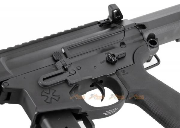 EMG NOVESKE SPACE INVADER AIRSOFT (9MM PCC) AEG RIFLE - BLACK (BY APS) - Image 5
