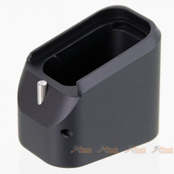 Pro-Arms TTI +5  Magazine Base for Umarex VFC G17, G19, G19X  (Black) - Image 2