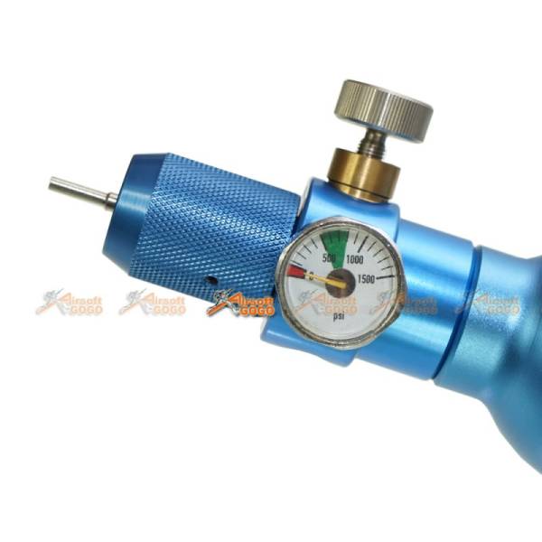 PPS 95g CNC Adjustable CO2 Charger (Blue) - Image 2