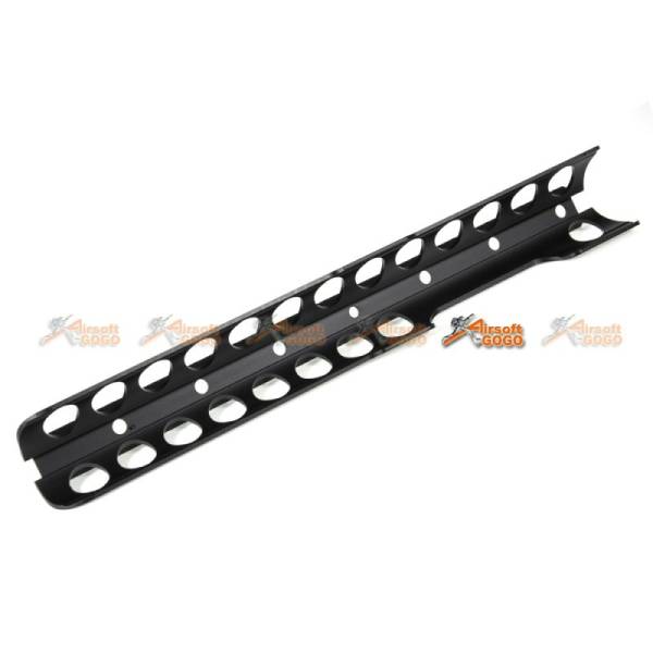 12 Inch Top Rail Mount for PPS M870 Series Airsoft AEG (Black) - Image 3