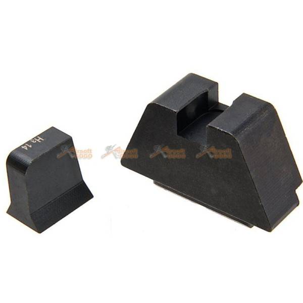 Pro-Arms Tritium Steel Suppressor Sight for Tokyo Marui G17 Gen 3 / Gen 4 GBB - Image 2