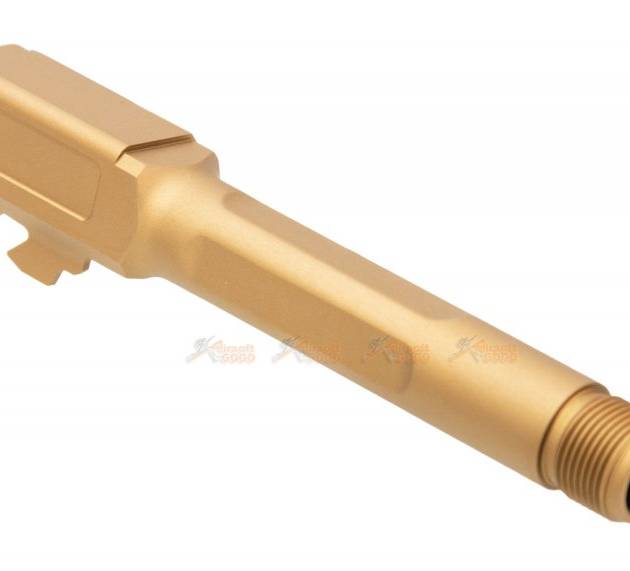 Pro-Arms CNC Aluminum 14mm CCW Threaded Barrel for Umarex / VFC G19X / G19 Gen4 / G45  - TIN