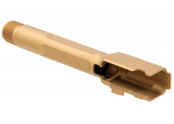 Pro-Arms CNC Aluminum 14mm CCW Threaded Barrel for Umarex / VFC G19X / G19 Gen4 / G45  - TIN - Image 2