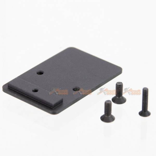 Pro-Arms Aluminium RMR Lightweight Mount Base for Umarex G19X / G19 Gen 4  Airsoft GBB (Black) - Image 2
