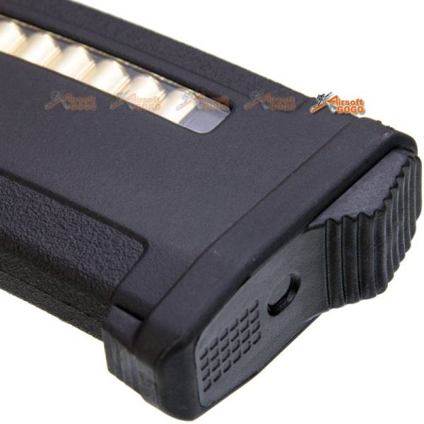 PTS 150rds Enhanced Polymer Magazine (EPM) for Systema PTW M4 Series (Black) - Image 4