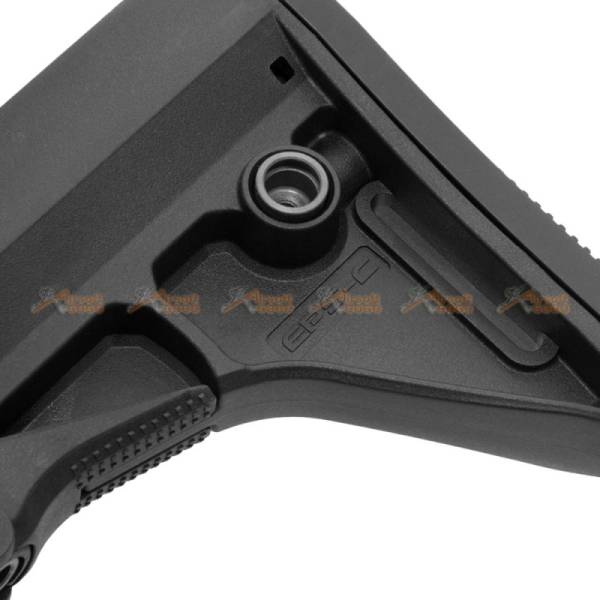 PTS EPSC Enhanced Polymer Stock Compact for Marui M4 MWS / GHK M4 GBBR Rifle - (Black) - Image 4