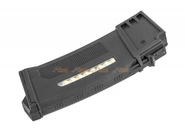 PTS EPM-G AEG 120rds Magazine for Marui, Classic Army, JG, SRC, Umarex, Echo1,G36 series Airsoft AEG (Black) - Image 2