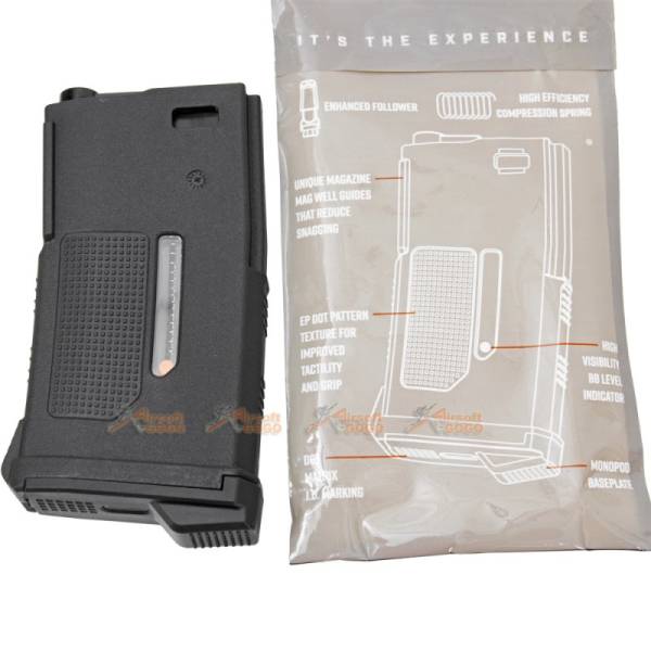 PTS 170rds Enhanced Polymer Magazine Short Ver.(EPM1-S) for Airsoft AEG (Black) - Image 5