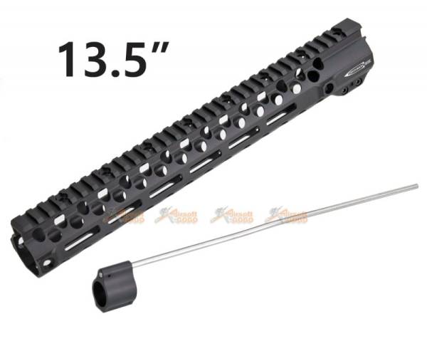 13.5" Aluminum M-Lok Handguard Rail for M4 AEG/GBB/PTW (Black)