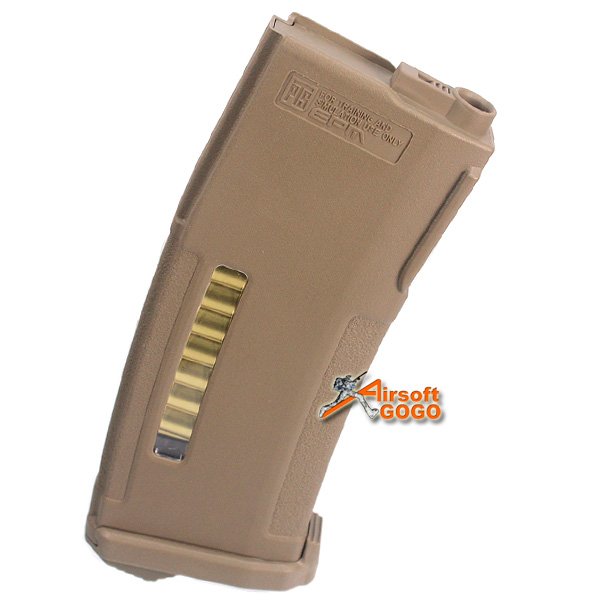 PTS EPM 150rd Enhanced Polymer AEG Magazine for M4 HK416 series AEG Dark Earth