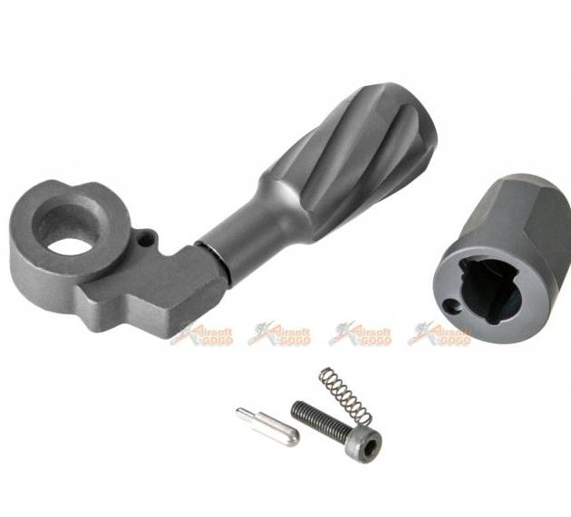 Maple Leaf VSR Full Steel Enlarge Bolt Handle for Marui VSR-10 Series (Black)