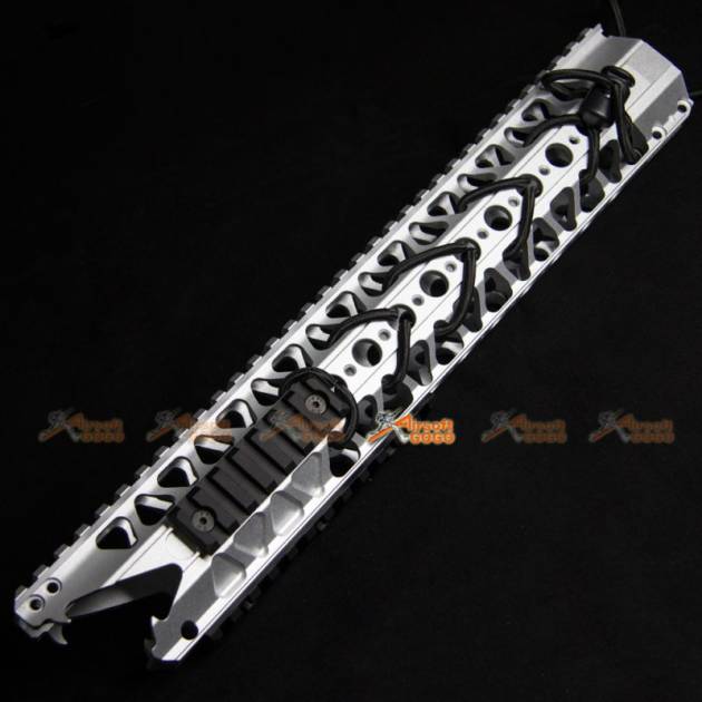 Silver Dragon Teeth 13.2 inch Wire Cutter Rail System