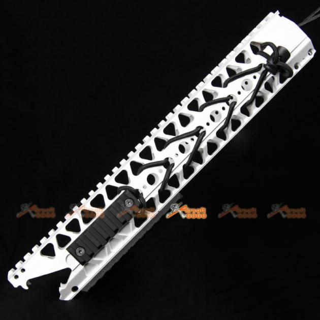 White Dragon Teeth 13.2 inch Wire Cutter Rail System