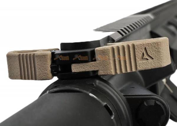 PTS Radian Raptor - LT Charging Handle for Tokyo Marui M4 MWS GBBR - Dark Earth - Image 4