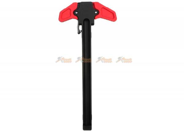 PTS Radian Raptor - LT Charging Handle for Tokyo Marui M4 MWS GBBR  - Red - Image 2