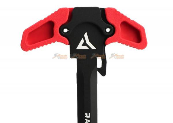 PTS Radian Raptor - LT Charging Handle for Tokyo Marui M4 MWS GBBR  - Red - Image 4