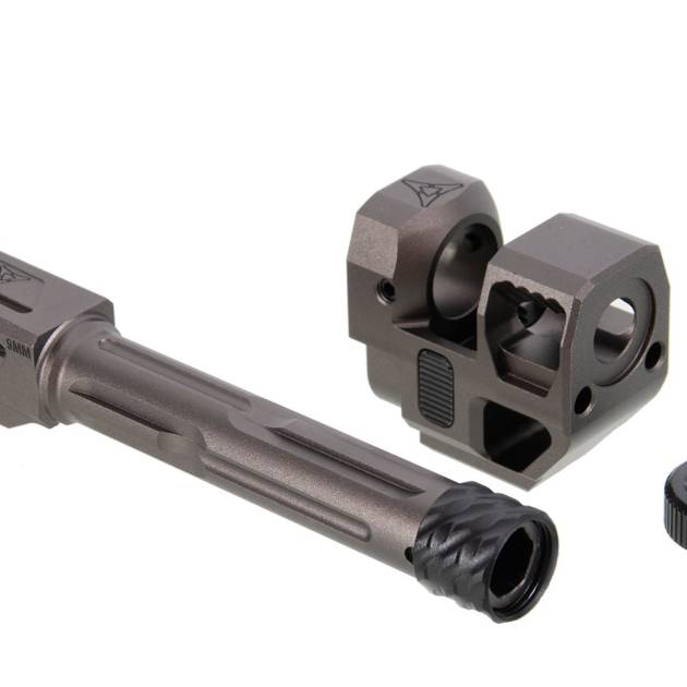 RGW VI Velocity Compensator with Barrel for SiG AIR/VFC P320 (Grey)(SHORT)