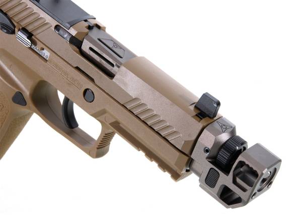 RGW VI Velocity Compensator with Barrel for SiG AIR/VFC P320 (Grey)(SHORT) - Image 5