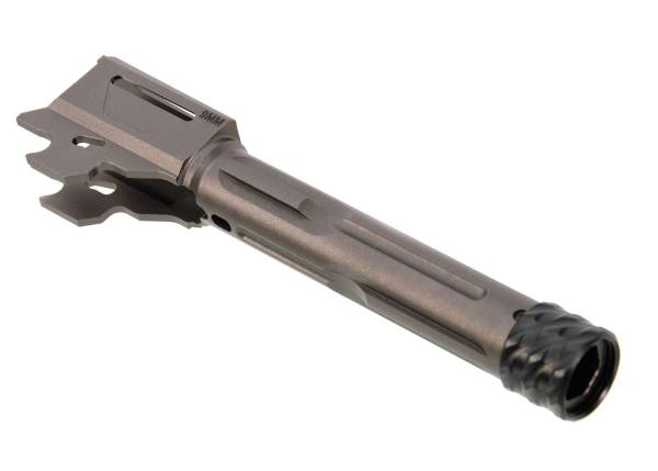 RGW SIG Sauer M18 GBB KI Threaded Barrel - Grey (14mm CCW, Aluminum) - Image 5