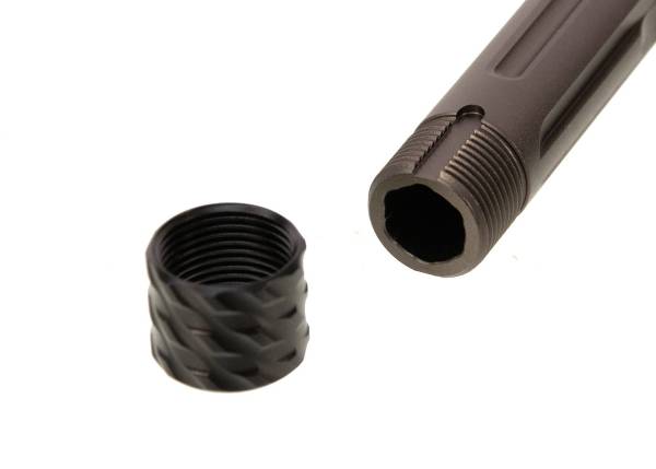 RGW SIG Sauer M18 GBB KI Threaded Barrel - Grey (14mm CCW, Aluminum) - Image 2