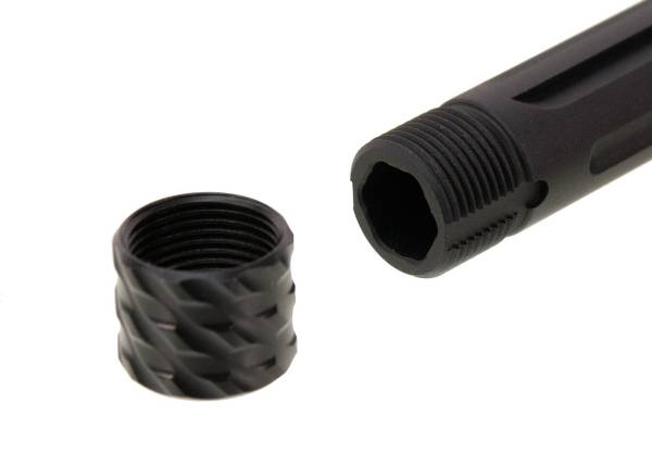 RGW SIG Sauer M17 GBB KI Threaded Barrel - Black (14mm CCW, Aluminum) - Image 5