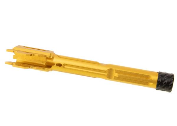 RGW SIG Sauer M17 GBB KI Threaded Barrel - Tin Gold (14mm CCW, Aluminum) - Image 7