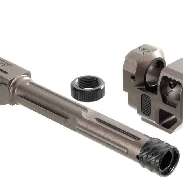 RGW VI Velocity Compensator with Barrel for SiG AIR/VFC P320 (Grey)(long)