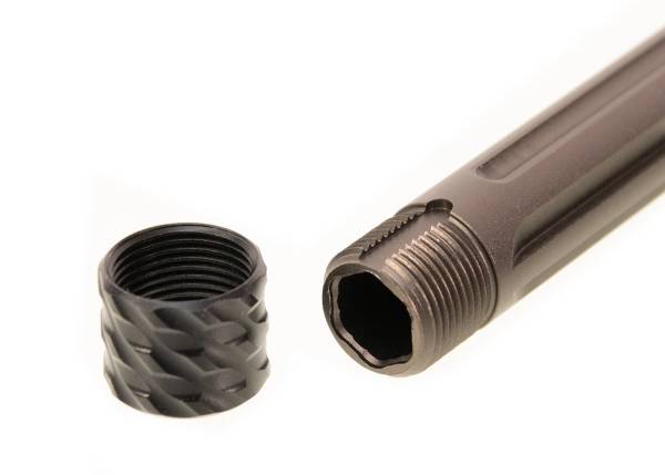 RGW SIG Sauer M17 GBB KI Threaded Barrel - Grey (14mm CCW, Aluminum) - Image 7