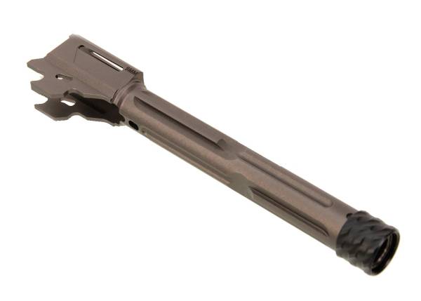 RGW SIG Sauer M17 GBB KI Threaded Barrel - Grey (14mm CCW, Aluminum) - Image 5