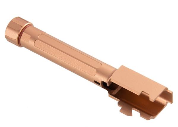RGW A9 Style Threaded Outer Barrel For Umarex/ VFC Glock 45, 19X GBB (BZ - Image 2