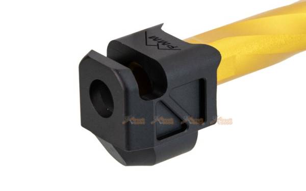 RGW 13.5cm PMM Compensator with Outer Barrel (Long Version) for VFC G17 Gen5 Airsoft GBB (Gold / Black) - Image 7