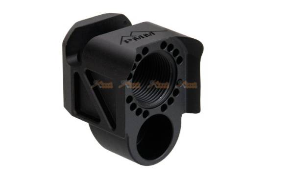 RGW 12.5cm PMM Compensator with Outer Barrel (Short Version) for VFC G19X & G45 Gen5 Airsoft GBB (Gold / Black) - Image 5