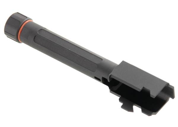 RGW ARC9 Threaded Barrel with Sparc-M V2-G5 Compensator for VFC Glock 45 / 19x GBB Pistol - BK - Image 7