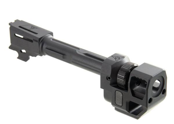 RGW VI Velocity Compensator with Barrel for SiG AIR/VFC P320 (BLACK) (short) - Image 2
