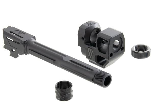 RGW VI Velocity Compensator with Barrel for SiG AIR/VFC P320 (BLACK) (LONG)