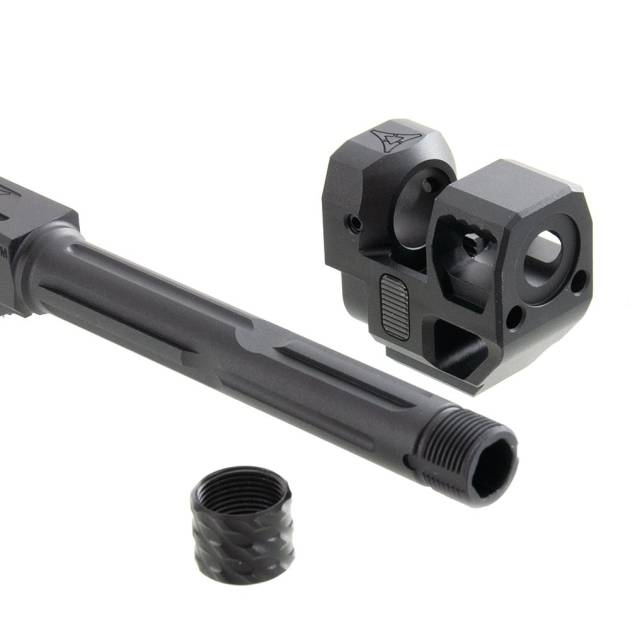 RGW VI Velocity Compensator with Barrel for SiG AIR/VFC P320 (BLACK) (LONG)