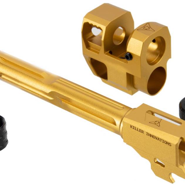 RGW VI Velocity Compensator with Barrel for SiG AIR/VFC P320 (GOLD)(LONG)