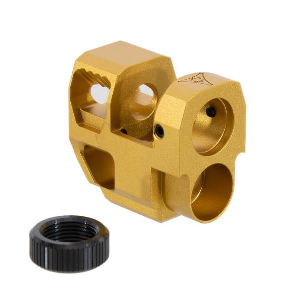 RGW KI Velocity Style Compensator CCW 14mm for SIG AIR/VFC P320 M17 M18 GBB (Golden) - Image 4