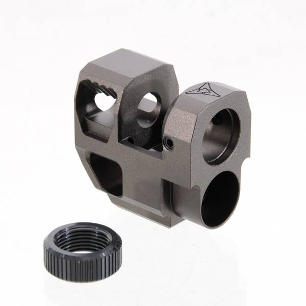 RGW KI Velocity Style Compensator CCW 14mm for SIG AIR/VFC P320 M17 M18 GBB (Grey) - Image 5