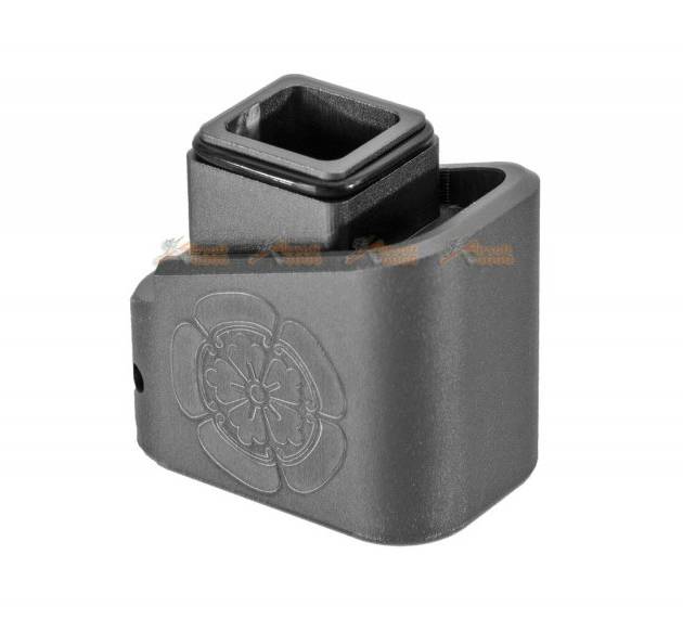 RGW TT Oda Clan Style Magazine Extension for Tokyo Marui G17 Gen3 -Grey