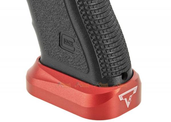 RGW TT Style Magwell for Tokyo Marui / WE G17 Gen3 GBB -Red - Image 4