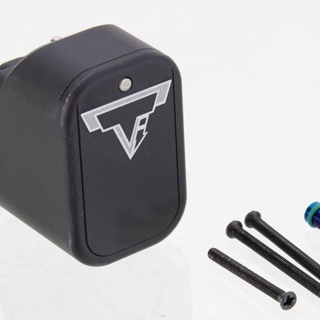 RGW VFC GBB Airsoft TT Magazine Extension for Umarex / VFC G17 Gen 3, Gen 4, Gen 5, G18c, G19 Gen 3, Gen 4, G19x, G45 GBB, RWA EXA GBB- Black