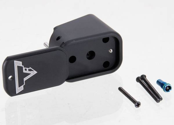 RGW VFC GBB Airsoft TT Magazine Extension for Umarex / VFC G17 Gen 3, Gen 4, Gen 5, G18c, G19 Gen 3, Gen 4, G19x, G45 GBB, RWA EXA GBB- Black - Image 2