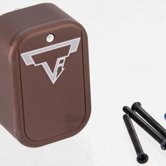 RGW VFC GBB Airsoft TT Magazine Extension for Umarex / VFC G17 Gen 3, Gen 4, Gen 5, G18c, G19 Gen 3, Gen 4, G19x, G45 GBB, RWA EXA GBB -Bronze