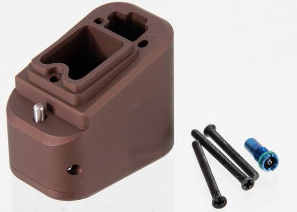 RGW VFC GBB Airsoft TT Magazine Extension for Umarex / VFC G17 Gen 3, Gen 4, Gen 5, G18c, G19 Gen 3, Gen 4, G19x, G45 GBB, RWA EXA GBB -Bronze - Image 2